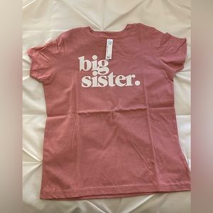 Big Sister Size 4 T-Shirt